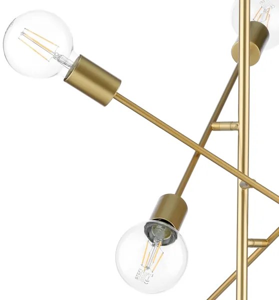 ONLI - Csillár zsinóron CROSS 6xE27/22W/230V