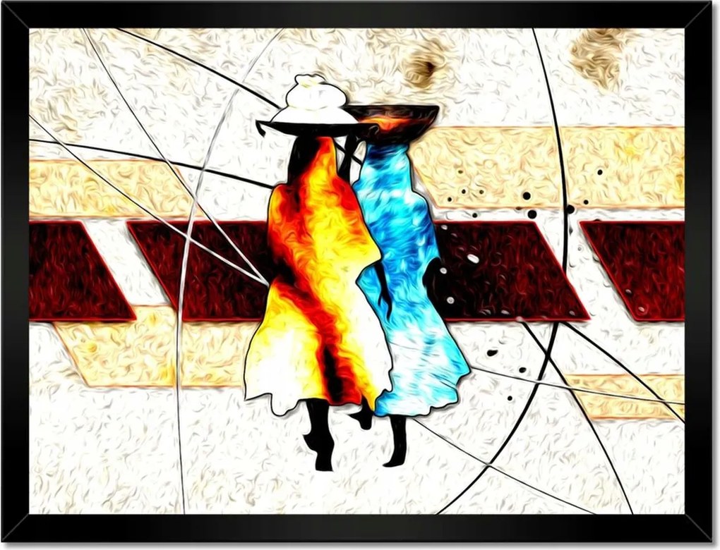 Poszterek keretben 40x30 Afrikai nők