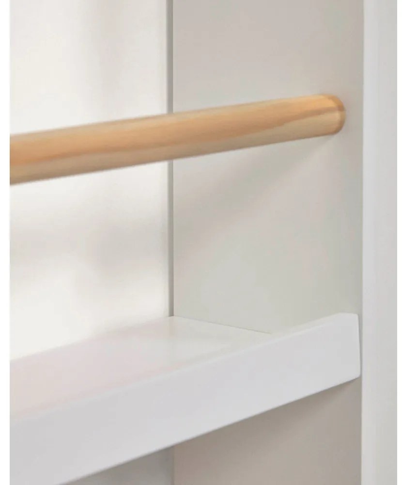 Fehér többszintes gyerek polc 50 cm Gopi – Kave Home