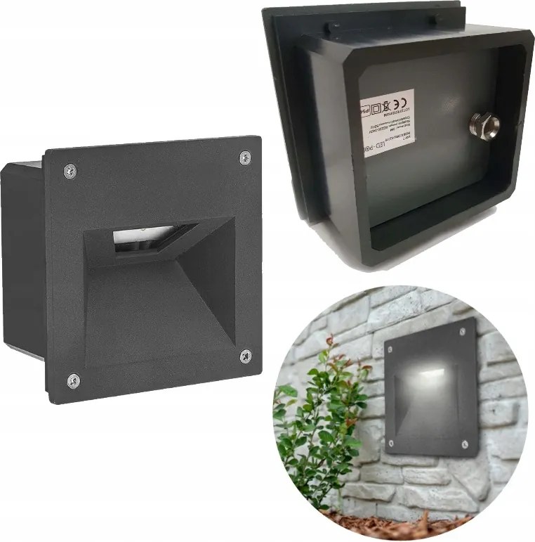 Kerti lámpatest Homlokzati Led kültéri lámpa