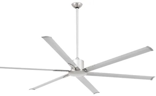 FARO 33465A - Mennyezeti ventilátor ANDROS XL matt króm á. 213 cm + távirányítás
