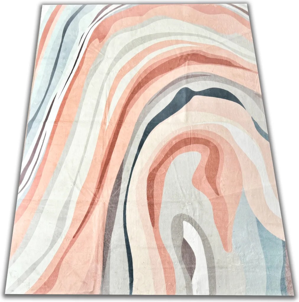 Könnyű Szőnyeg A Nappaliba 150X200 Csúszásgátló Alj Egyedi Modern Minta