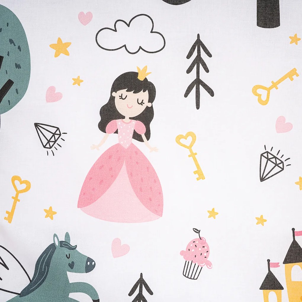 4Home Fairytale Dream gyerek pamut ágyneműhuzat kiságyba, 100 x 135 cm, 40 x 60 cm, 100 x 135 cm, 40 x 60 cm