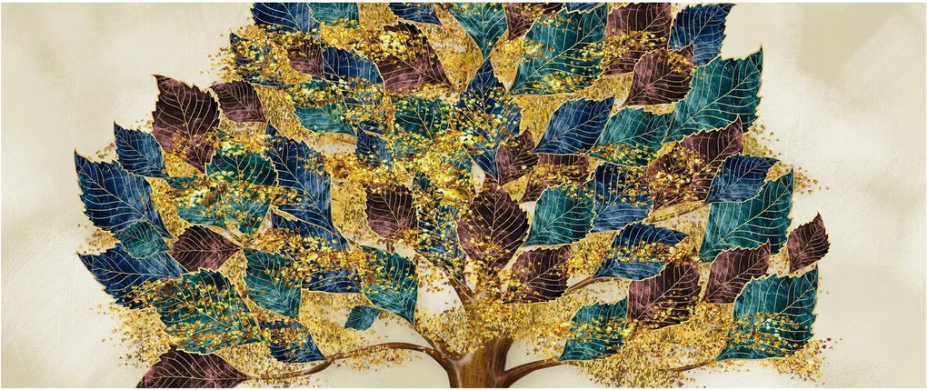 Kép - Dekoratív fa (120x50 cm)