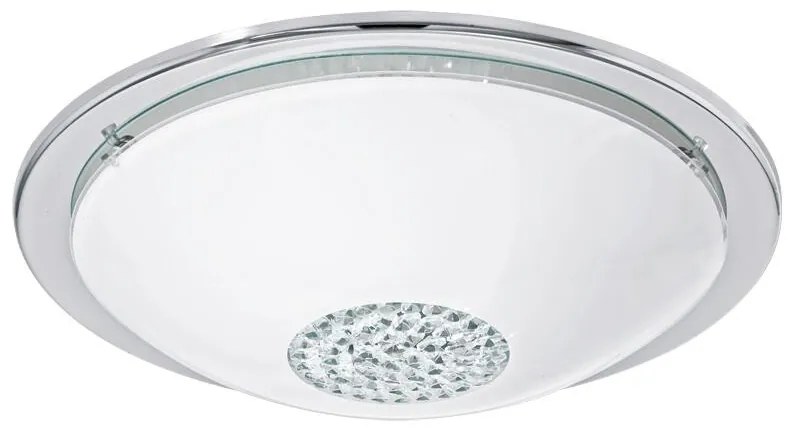 EGLO 93778 GIOLINA Ufo Lámpa Fehér, Króm, Átlátszó LED IP20