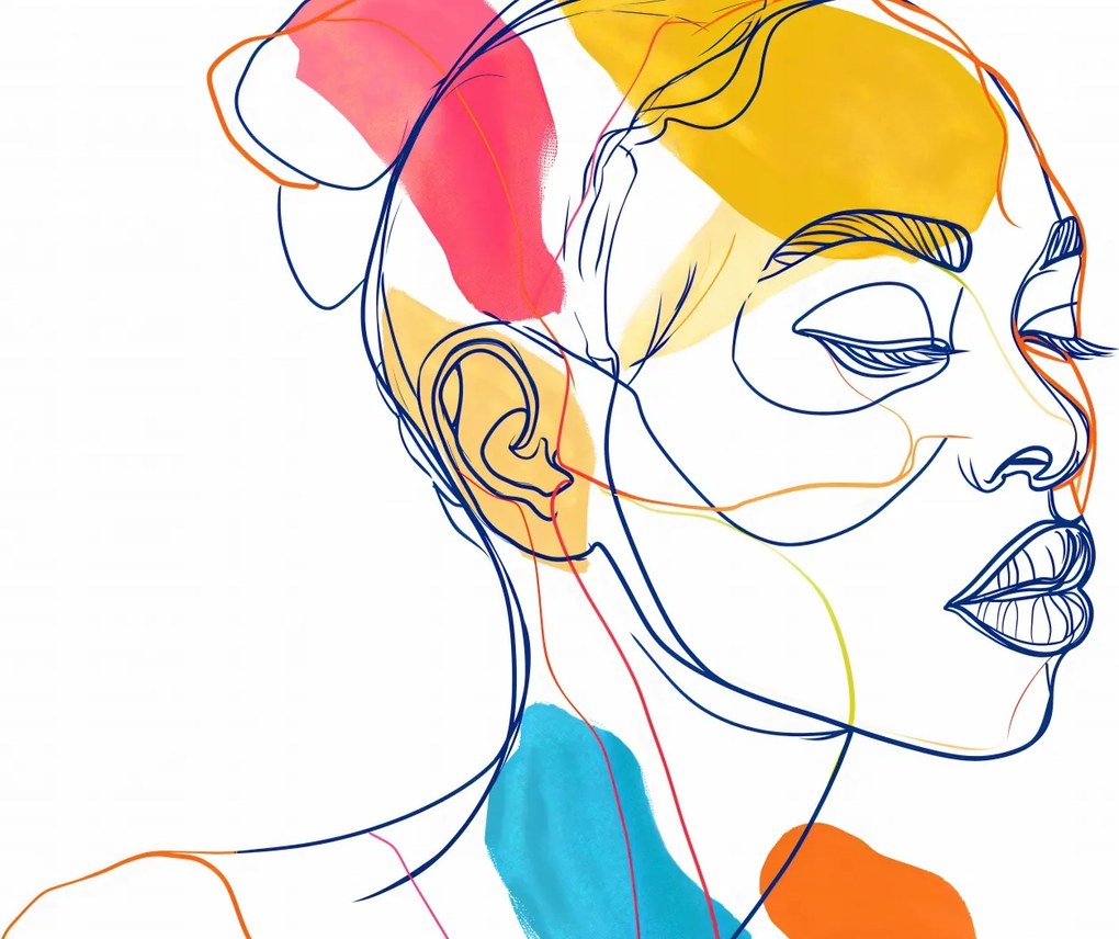 Poszter 86,4x56,8cm Kontúros szavak