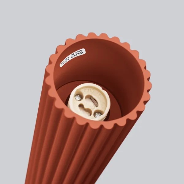 Sollux SL.1625 - Spotlámpa KARBON 1xGU10/10W/230V 10 cm piros