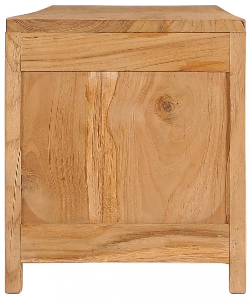 tömör tíkfa TV-szekrény 115 x 30 x 35 cm