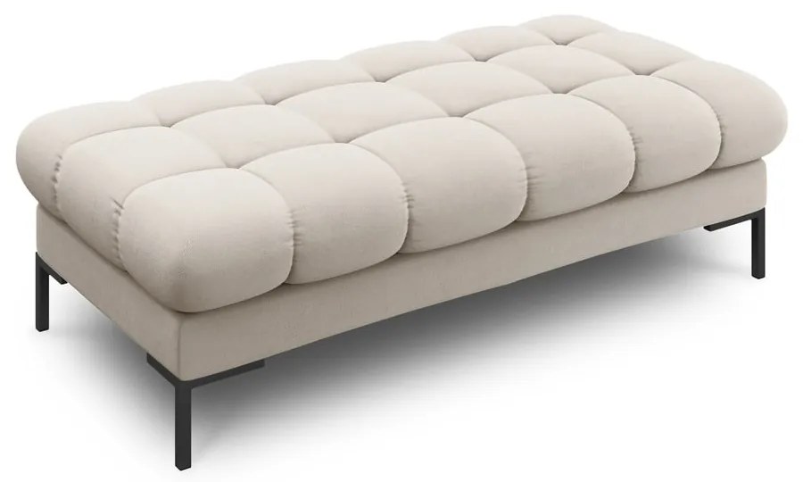 Bézs párnázott pad Bali – Cosmopolitan Design