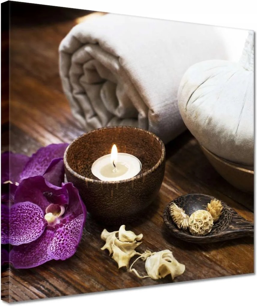 Vászonkép 30x30 Spa Welness Relaxáció