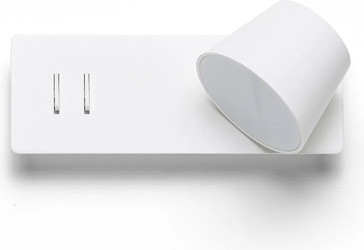 RENDL AMADEUS nástěnná s podsvícením bílá 230V LED 4+6W 3000K