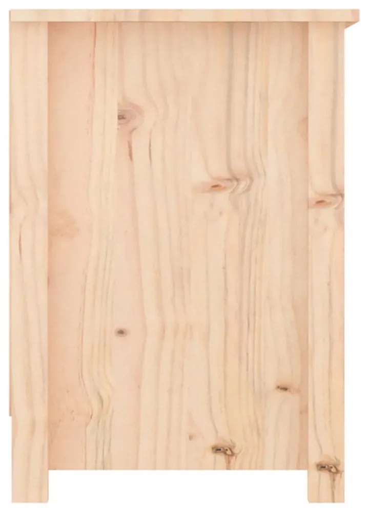 tömör fenyőfa TV-szekrény 103 x 36,5 x 52 cm