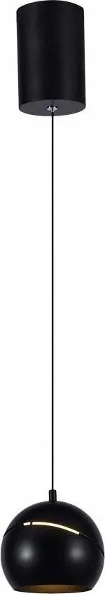 LED-es függőlámpa spot gömb fekete asztal fölé bár sziget 3000K V-tac