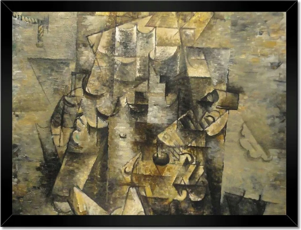 Poszterek keretben 40x30 Braque Fiú gitárral
