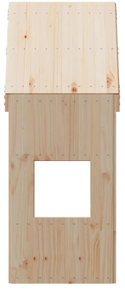 tömör fenyőfa gyerekágytető 55 x 84 x 132 cm