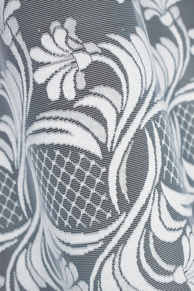 Mg Függöny jacquard 35402 Fehér 300x250cm kész M szalaggal