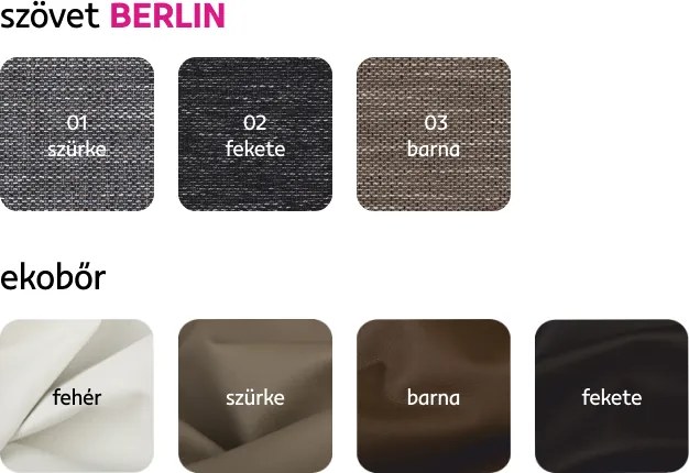 Univerzális ülőgarnitúra, ekobőr barna/barna melír, TOLITA U UNI