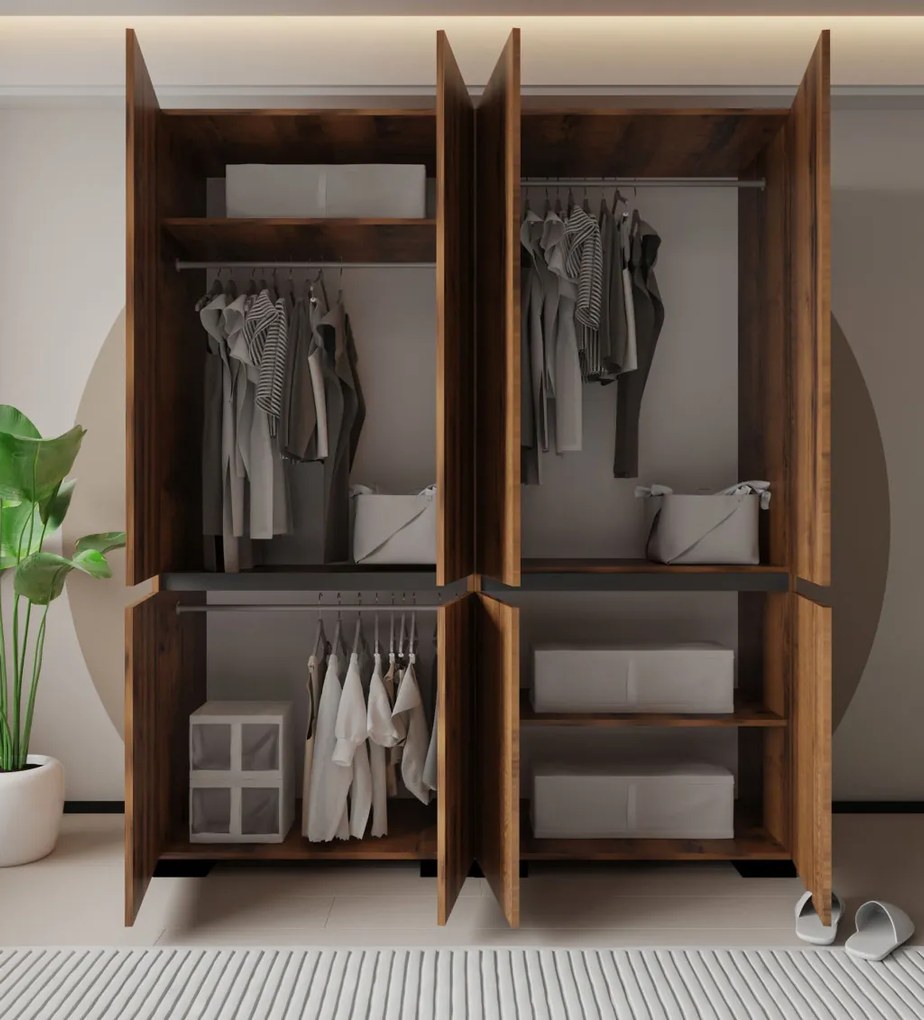 Floransa 180 - Walnut, Anthracite