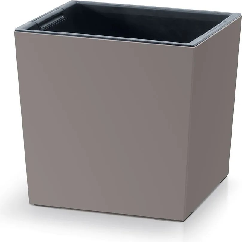 Urbi II virágcserép mokkabarna 29,5 cm