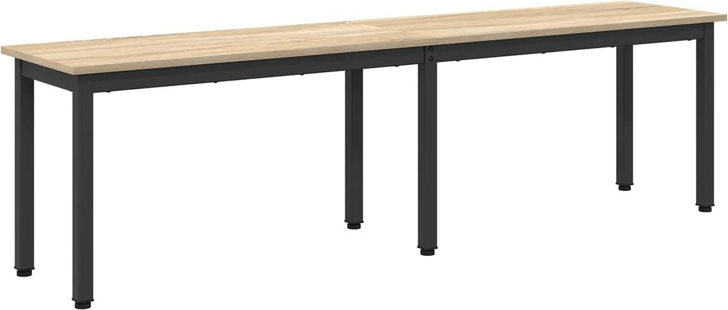vidaXL pad Sonoma 160 x 35 x 45 cm Faanyag