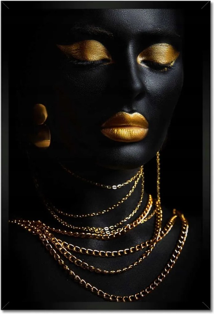 Poszterek keretben 40x60 Arany szemhéjak alatt