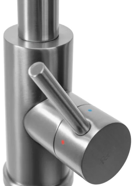 REA-B9146 - FRESH kihúzható zuhanyfejes mosogató csaptelep, 39,5 cm, nikkelezett