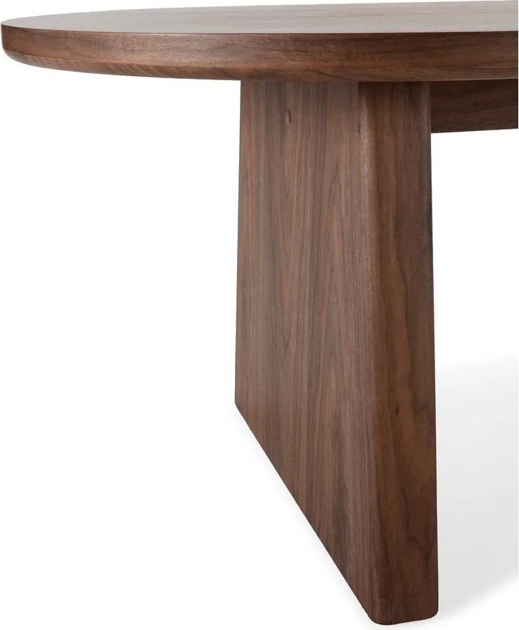 Étkezőasztal diófa dekorral 100x200 cm Blair – MOME