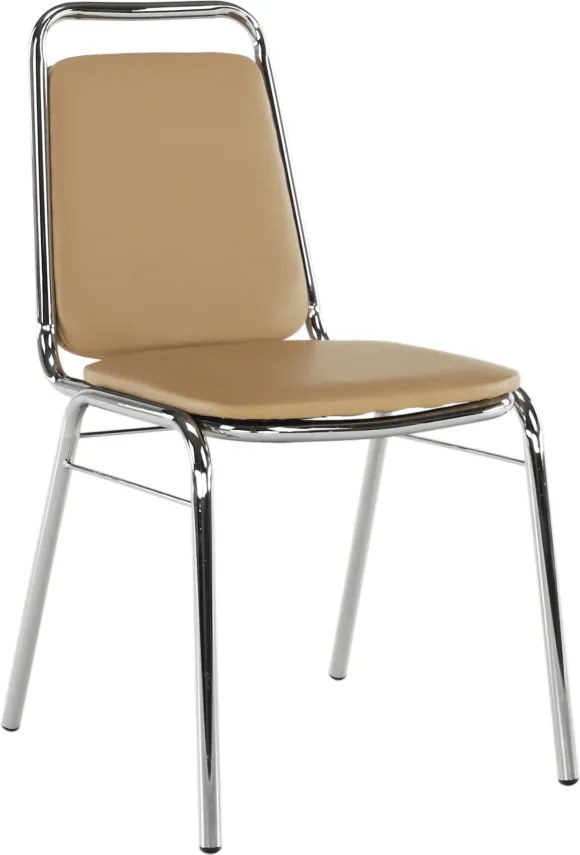 Szék tárgyalóterembe, barna textilbőr, ZEKI