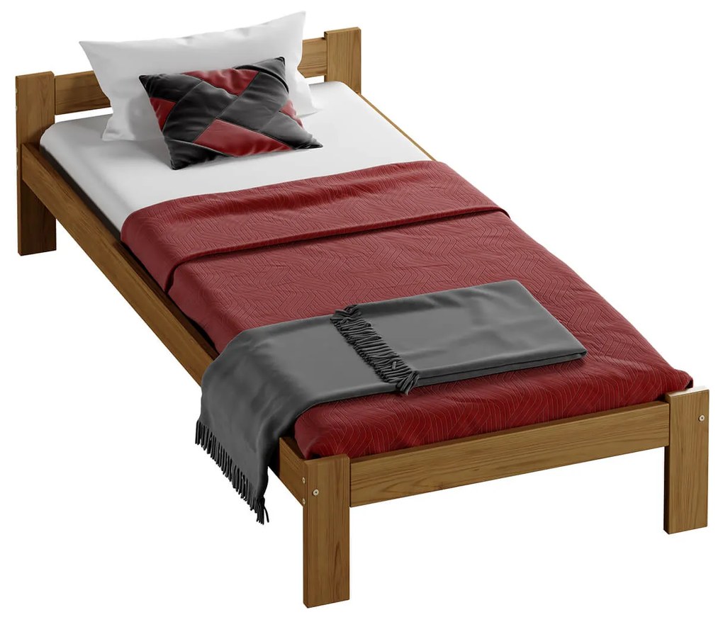 Fa ágy 90x200 Isao VitBed tölgy