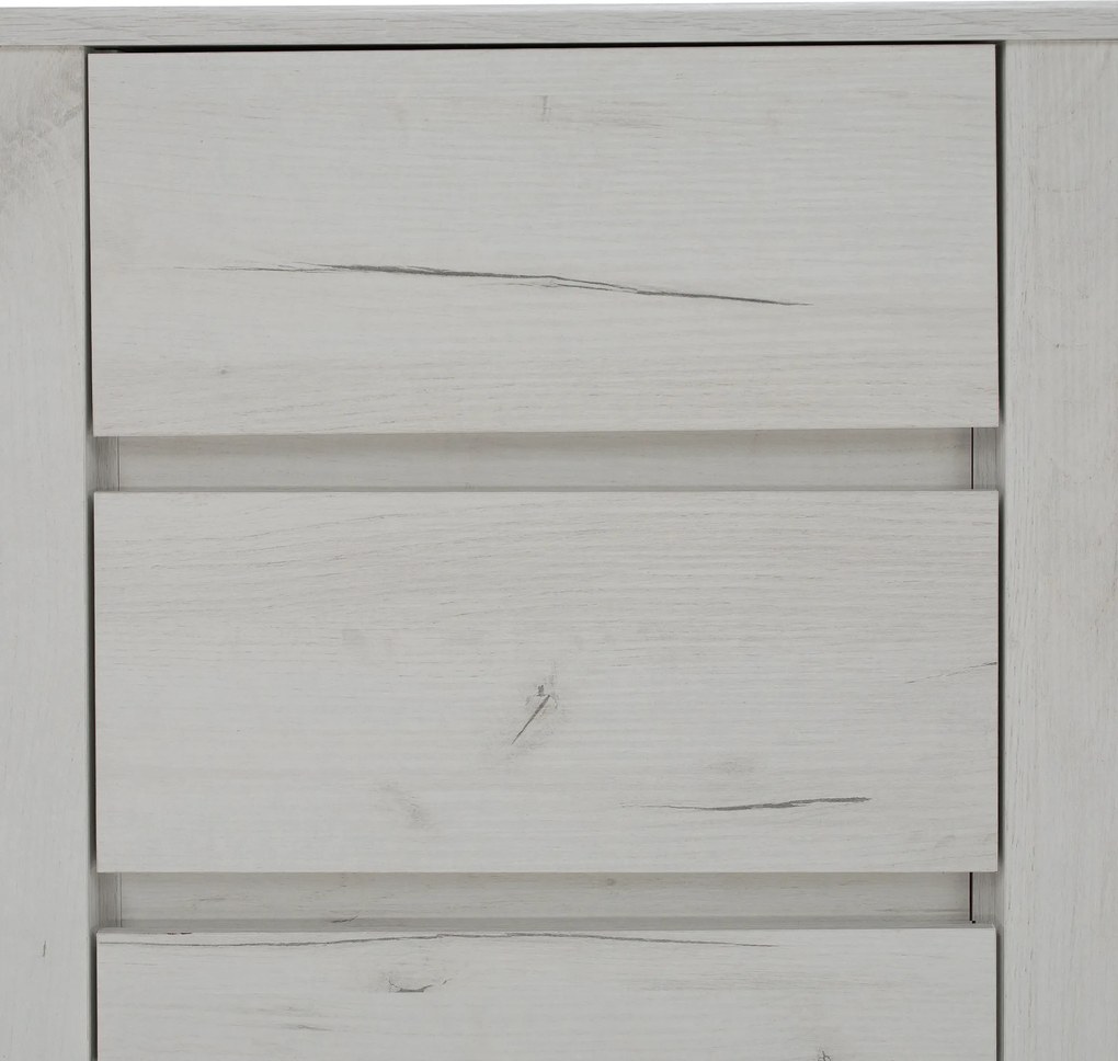 PC asztal typ 80, fehér craft, ANGEL