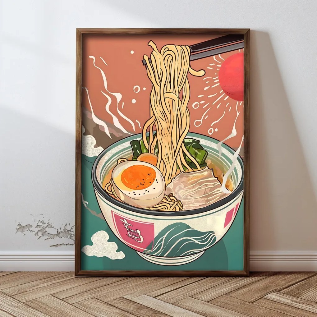 GE207-L keretezett MDF falikép, 35 x 47 cm