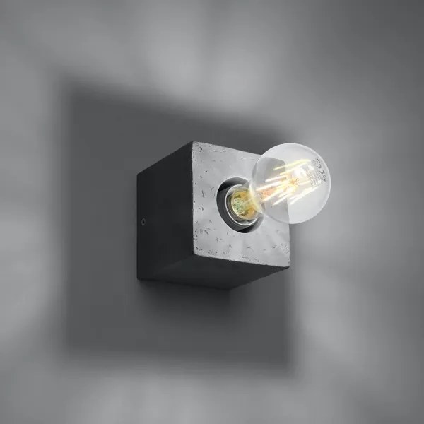 Fali lámpa ABEL 1xE27/60W/230V beton