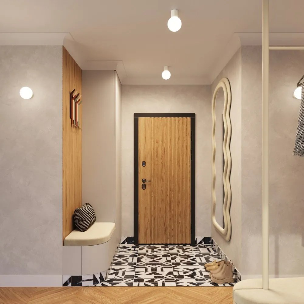 Krémszínű mennyezeti lámpa üveg búrával ø 12 cm Orbital – Sollux