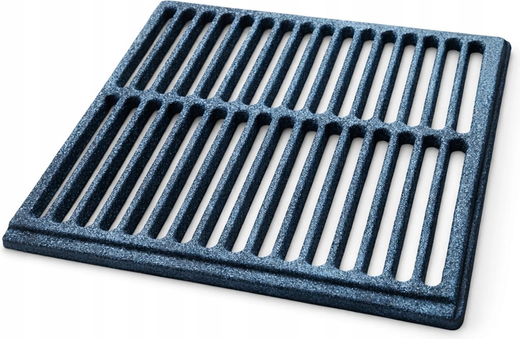 Öntöttvas grillrács kandallóhoz 26,2×26,2 cm Lengyel Gyártás