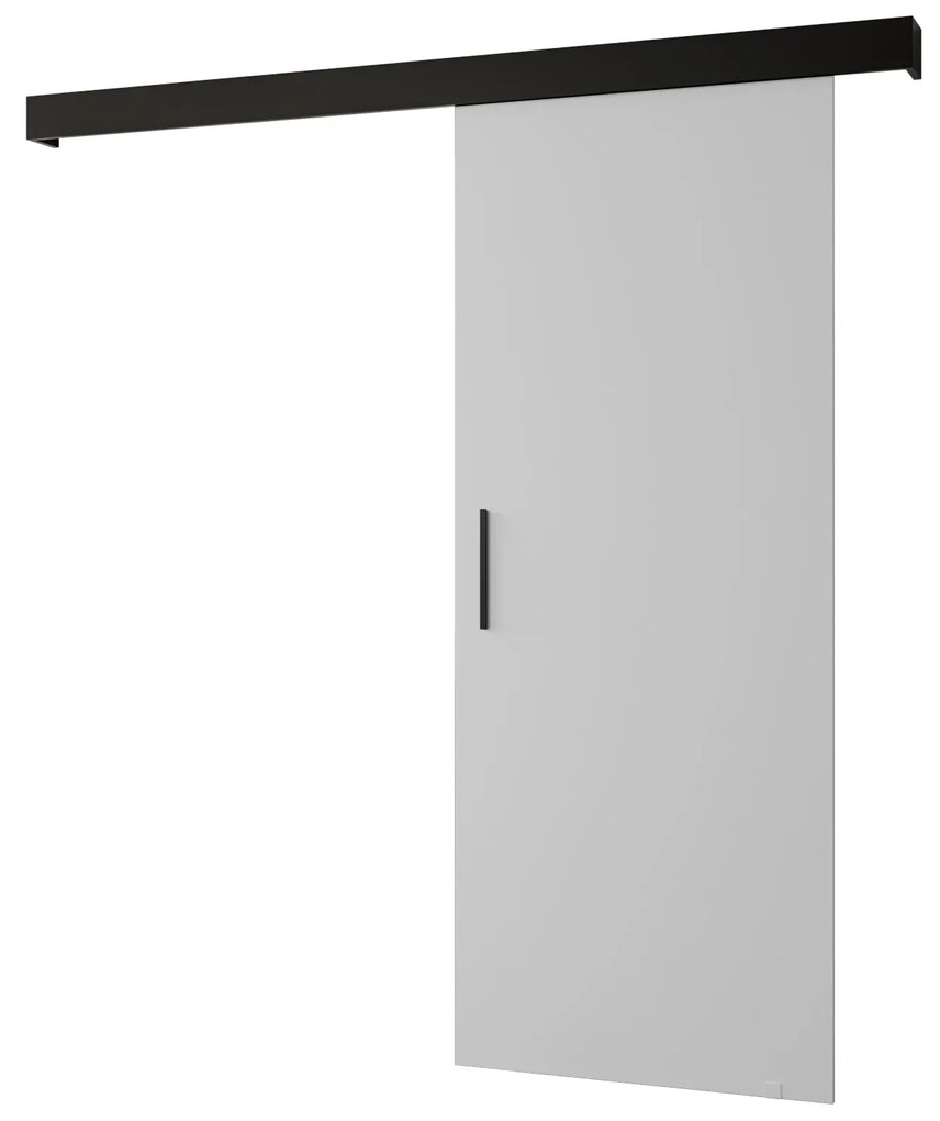 Tolóajtó 70 cm Slavdro 1 (matt fehér + matt fekete). 1108708