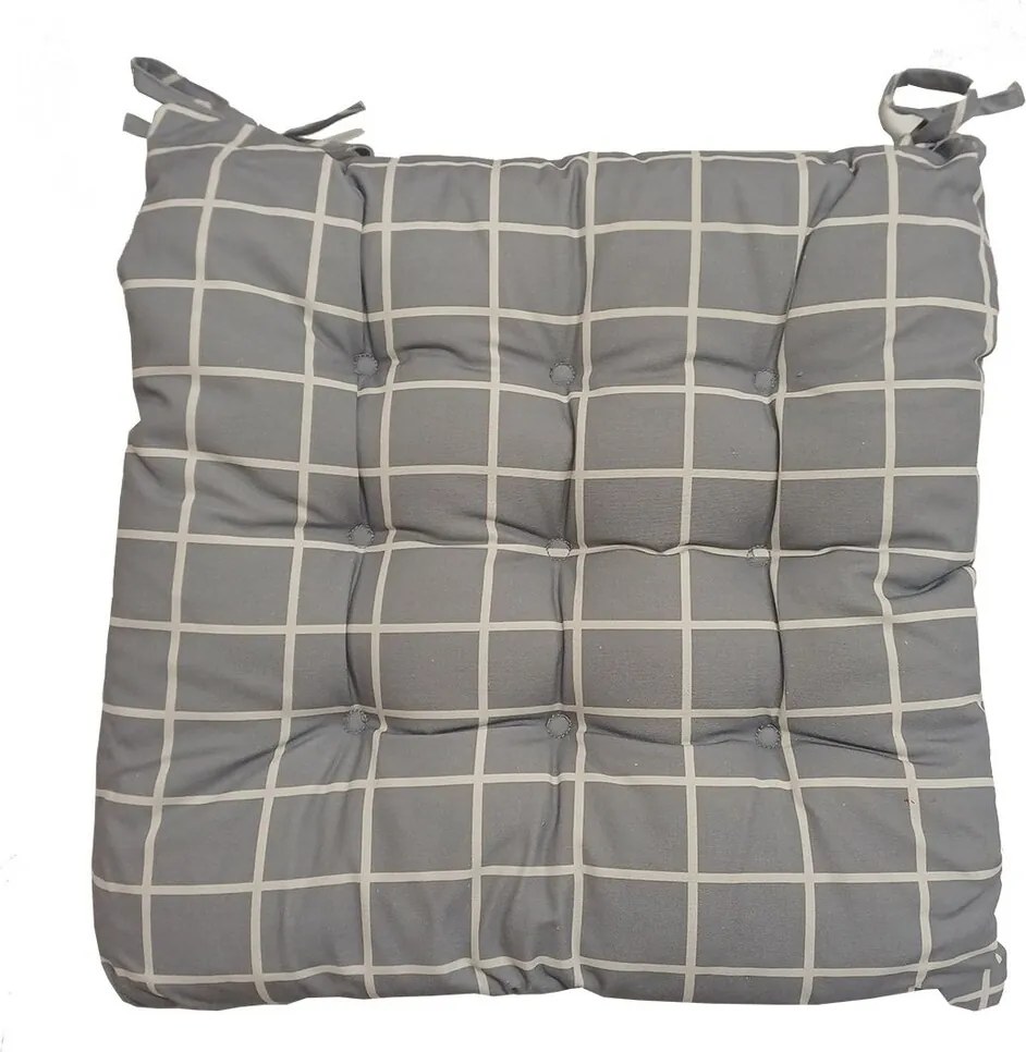 Ülőpárna ERLA GREY 45x45 cm