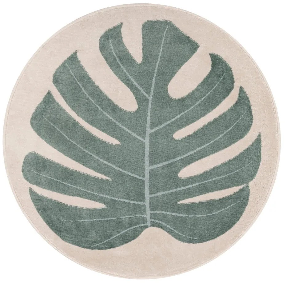 Zöld-bézs gyerek szőnyeg ø133 cm Deliciosa Malachite – FD