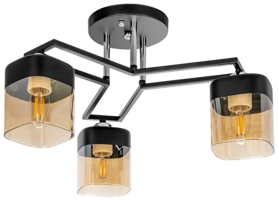 Pendant csillár 3xE27/60W/230V