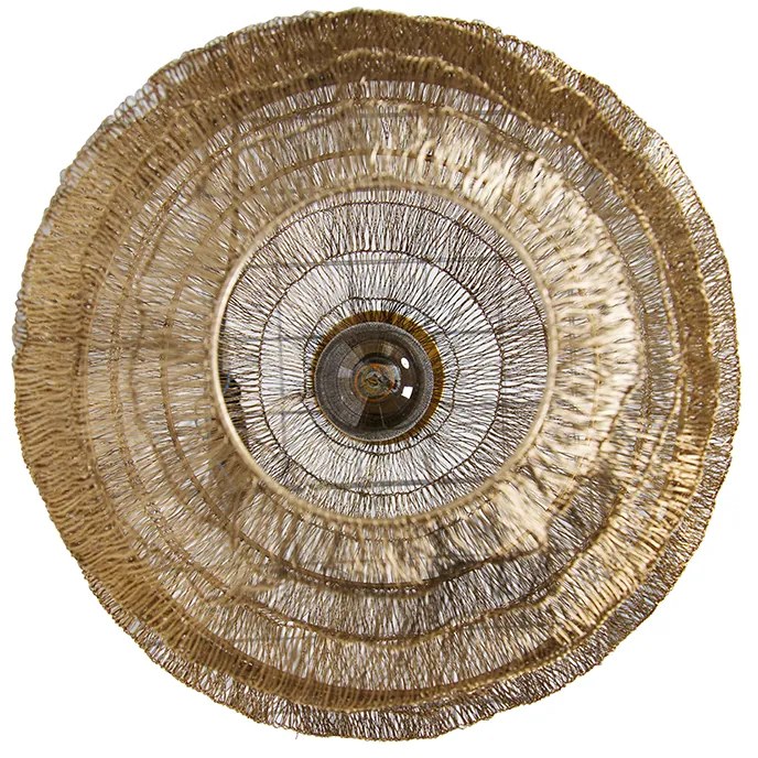 Keleti mennyezeti lámpa arany 45 cm - Vadi