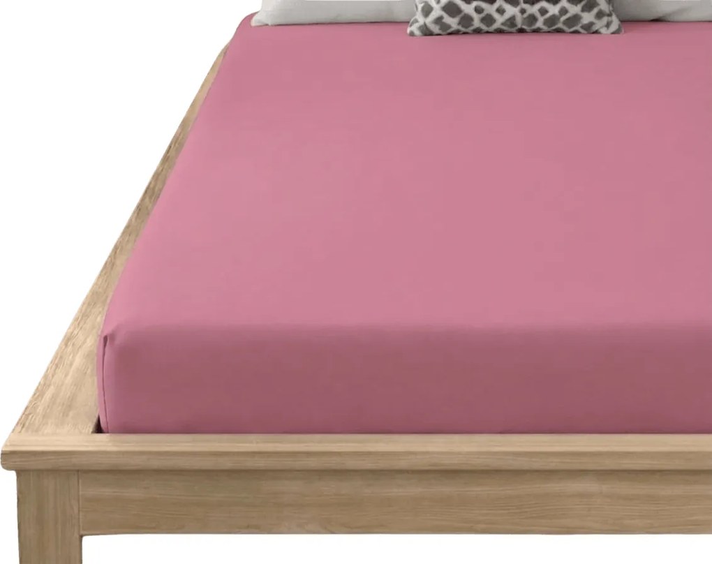 Mikroszálas lepedő MICROVELLE antik rózsaszín 90x200 cm