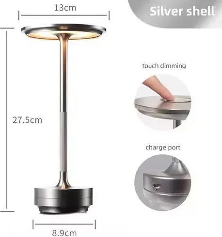 MORETTI KD-LTL-ALR13-SILVER ADAM Kültéri Dekorációs Lámpa IP44