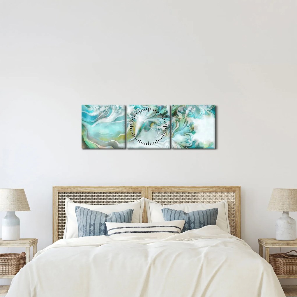 Kép - Absztrakt minták festése (órával) (90x30 cm)