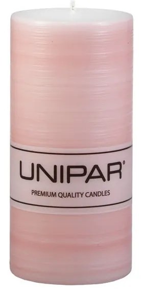 Finelines rózsaszín gyertya, égési idő 73 óra - Unipar