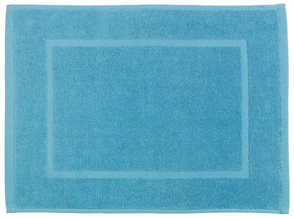 Kék textil fürdőszobai kilépő 40x60 cm Zen – Allstar