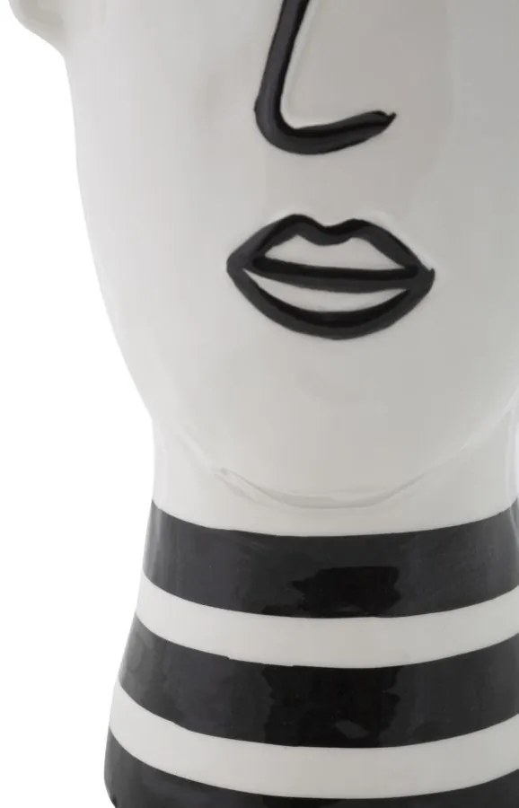 Art-deco porcelán váza 13,2x11,8x26,3cm