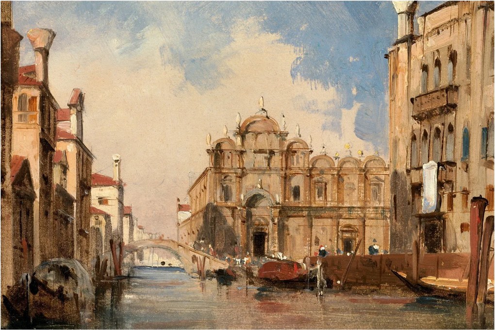 Kép - Jules-Romain Joyant, The Scuola di San Marco, Venice, reprodukciók (90x60 cm)