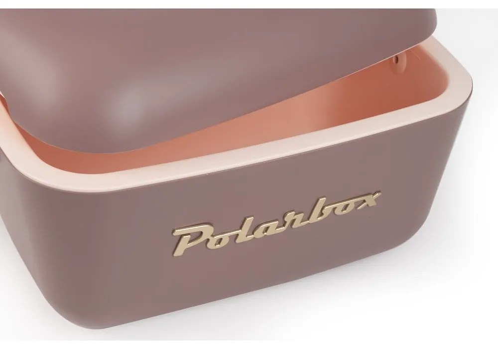 Barna hűtődoboz 20 l Classic Gold – Polarbox