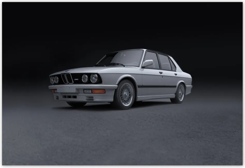 Fotótapéta flizelina 152x104 Bmw M5 Cápa Klasszikus