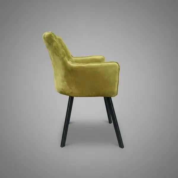 AMELIA étkezőszék zöld színben