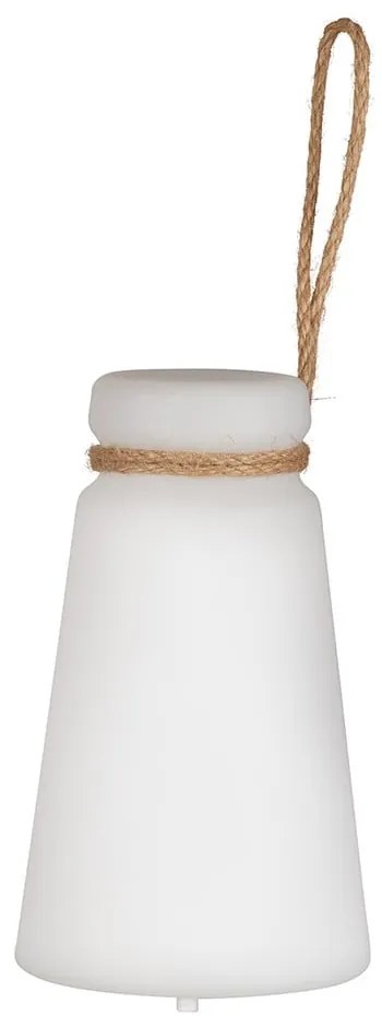 Fehér-barna LED asztali lámpa (magasság 20 cm) Bruno – Fischer &amp; Honsel